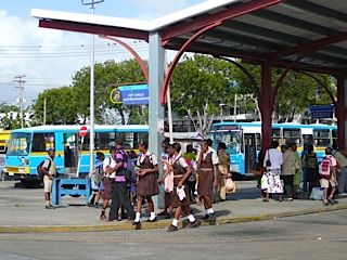 Barbados Bus station