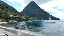 Pitons Bay